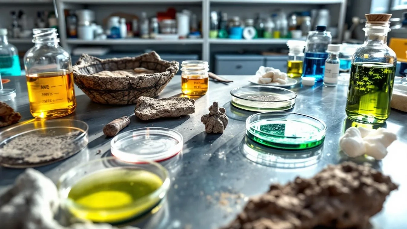 איך ארכיאולוגים משתמשים באנזימים לחקר שרידים עתיקים