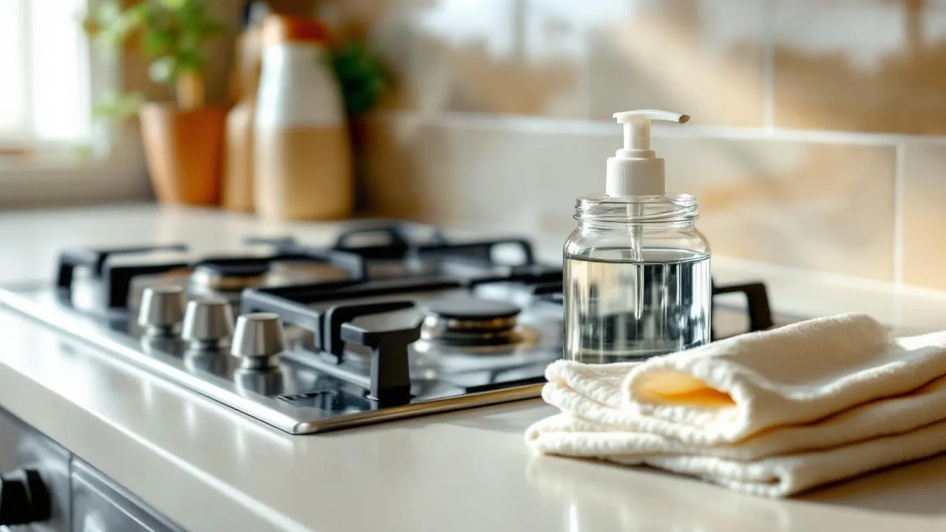 איך לנקות את הכיריים שלך בקלות עם הטריק הגאוני הזה