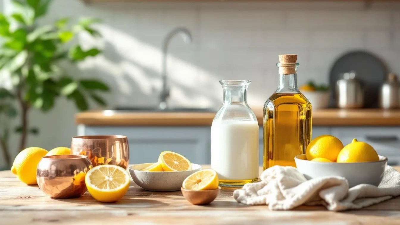 איך לנקות מתכות בשיטות טבעיות ופשוטות