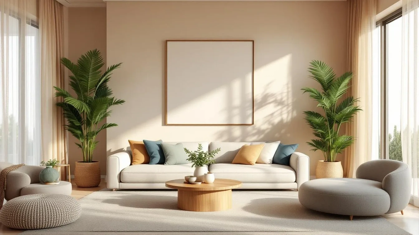 איך שימוש בצבע הנכון יהפוך את הסלון שלך למרחב מרהיב ומרגיע