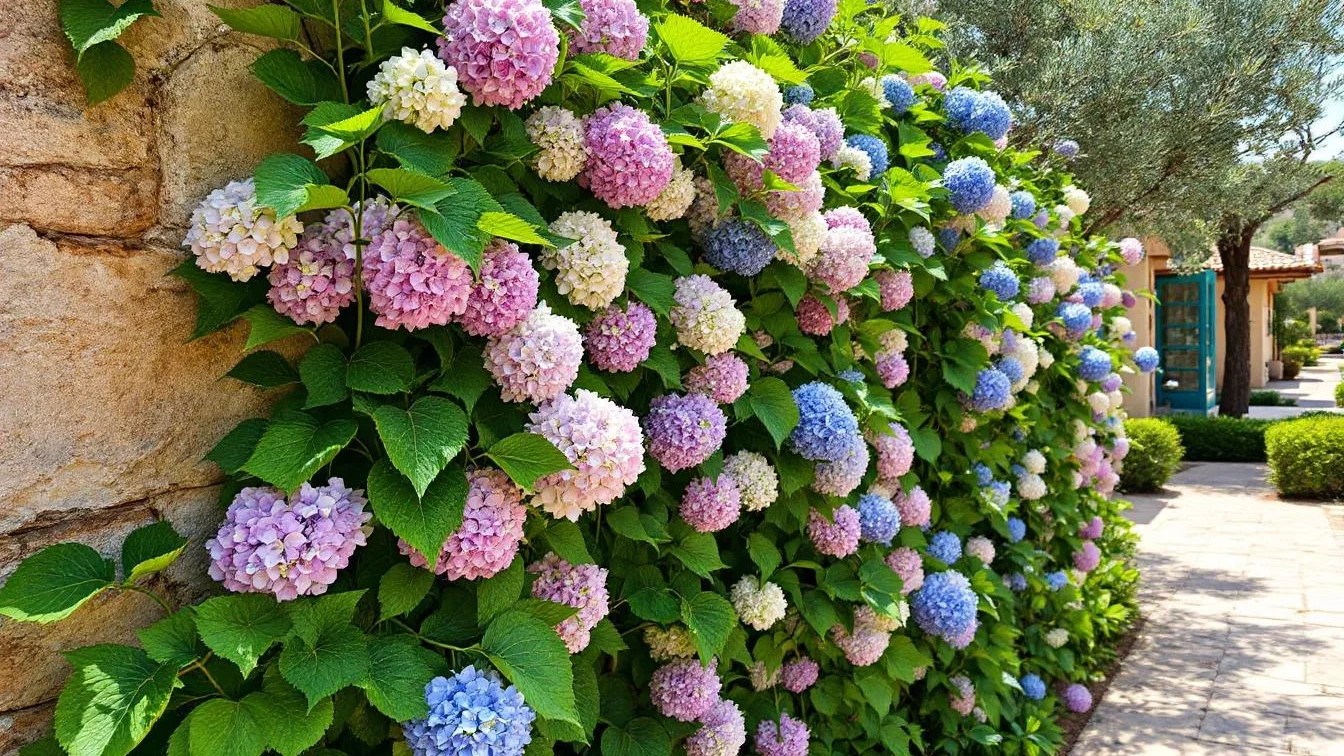 גנן חושף איך להפוך את ההידראנגאה המטפס שלך לגן עדן פורח