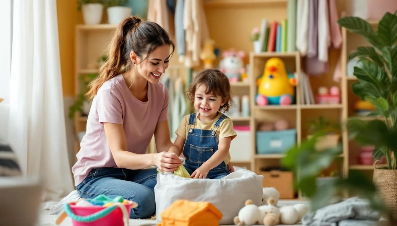 הטכניקה הפשוטה שמאלפת ילדים לנקות את החדר בעצמם