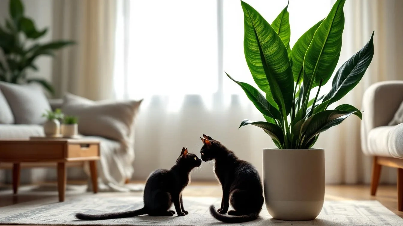 הצמח הזה בבית שלכם יכול להרעיל את החתול