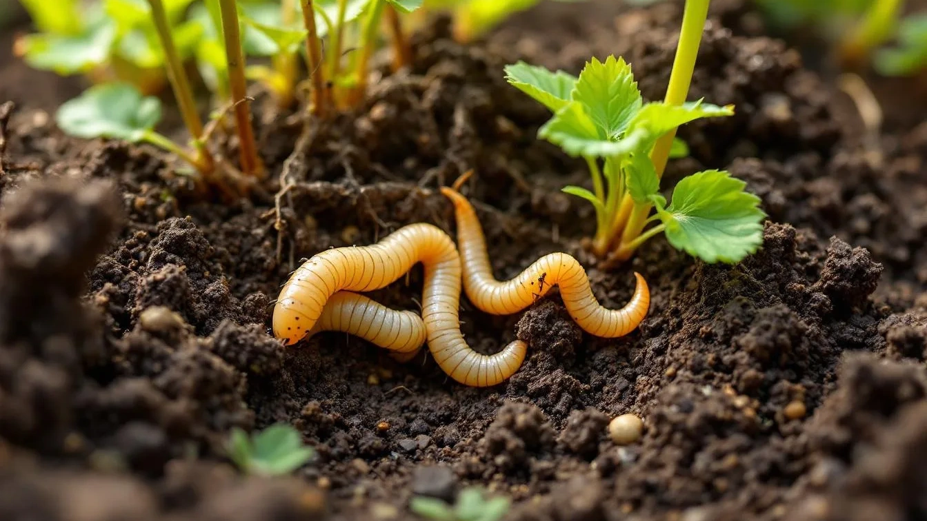 לא חומר כימי ולא מלכודת, הטריק הזה מחסל תולעים לבנות גדולות ביעילות