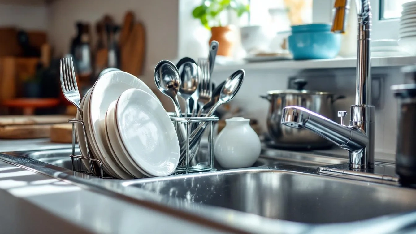 למה הכלים שלך לא נוצצים גם אחרי שטיפה יסודית