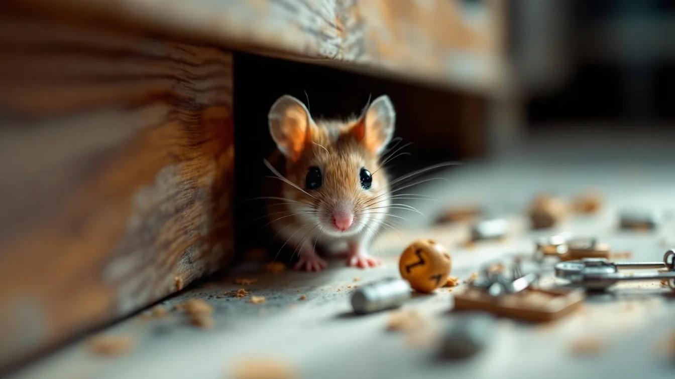 למה העכברים בבית שלך לא נעלמים גם אחרי כל המלכודות