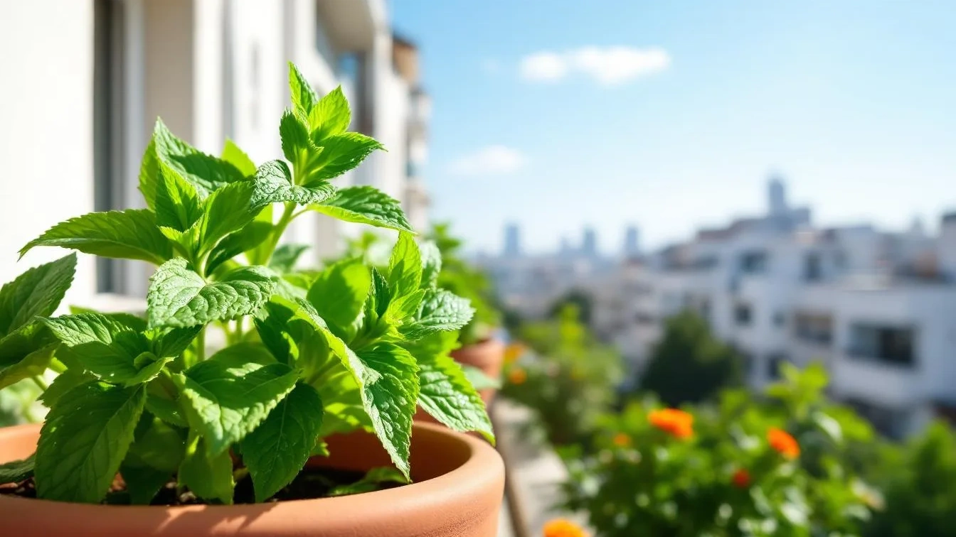 למה כדאי לשתול נענע במרפסת גם אם לא אוכלים אותה