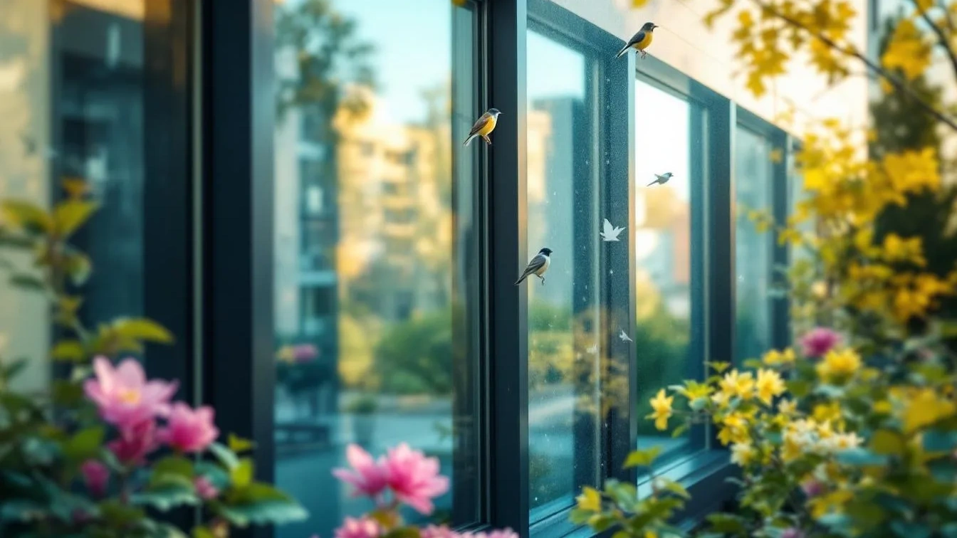 למה ציפורים מתנגשות בחלונות וכיצד להגן עליהן