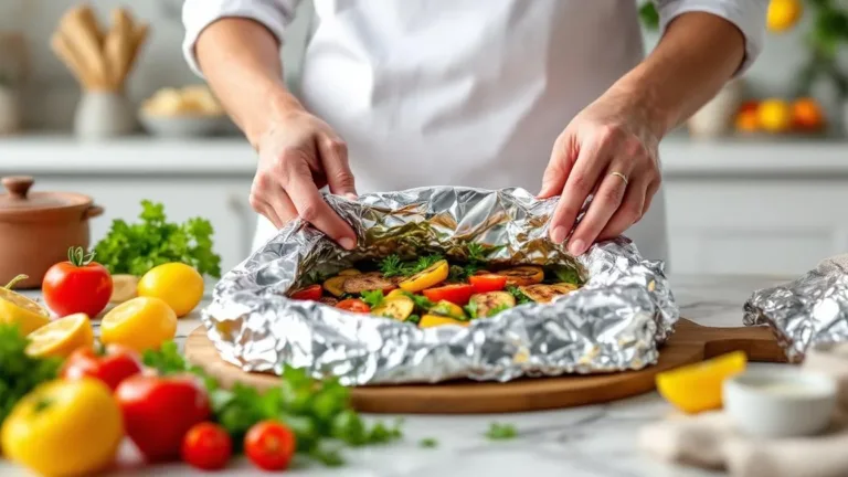 למה שפים משתמשים בנייר אלומיניום בבישול ואיך זה עוזר