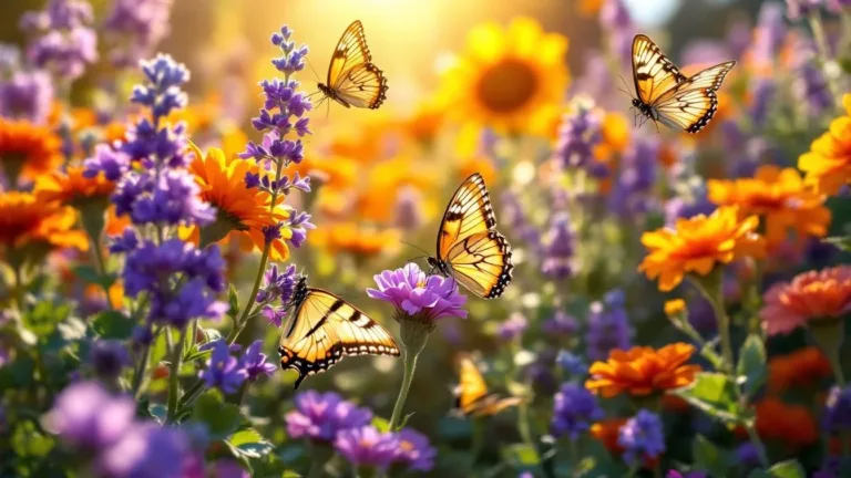 אילו צמחים מושכים פרפרים ומאביקים לגינה