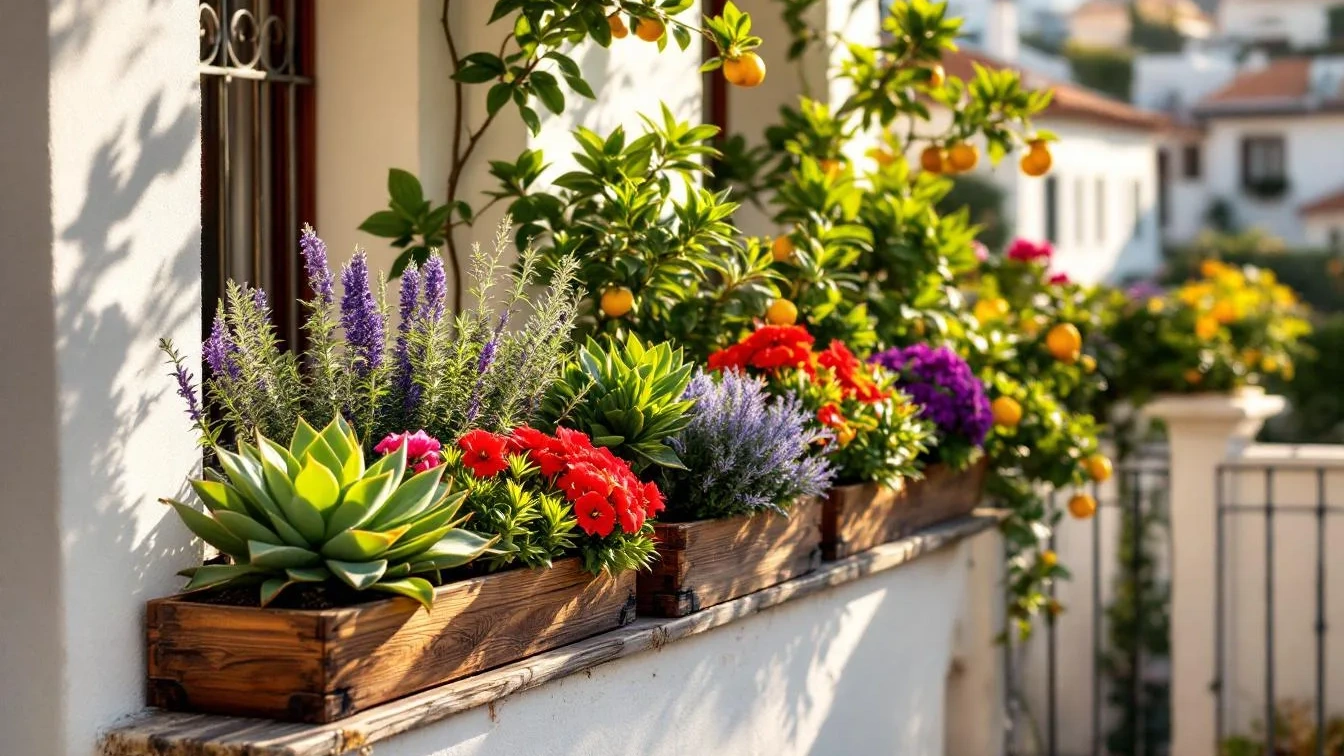 אילו צמחים מתאימים למרפסת חשופה לשמש