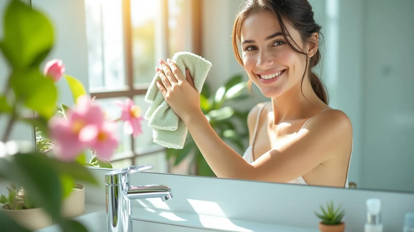 בלי אקונומיקה ובלי כימיקלים: השיטה שתהפוך את חדר האמבטיה למבריק