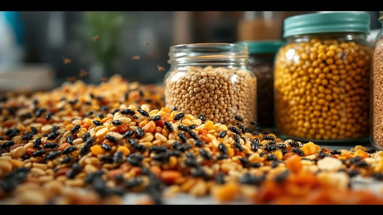 גולש חושף למה יש לכם חרקים באוכל כל חודש