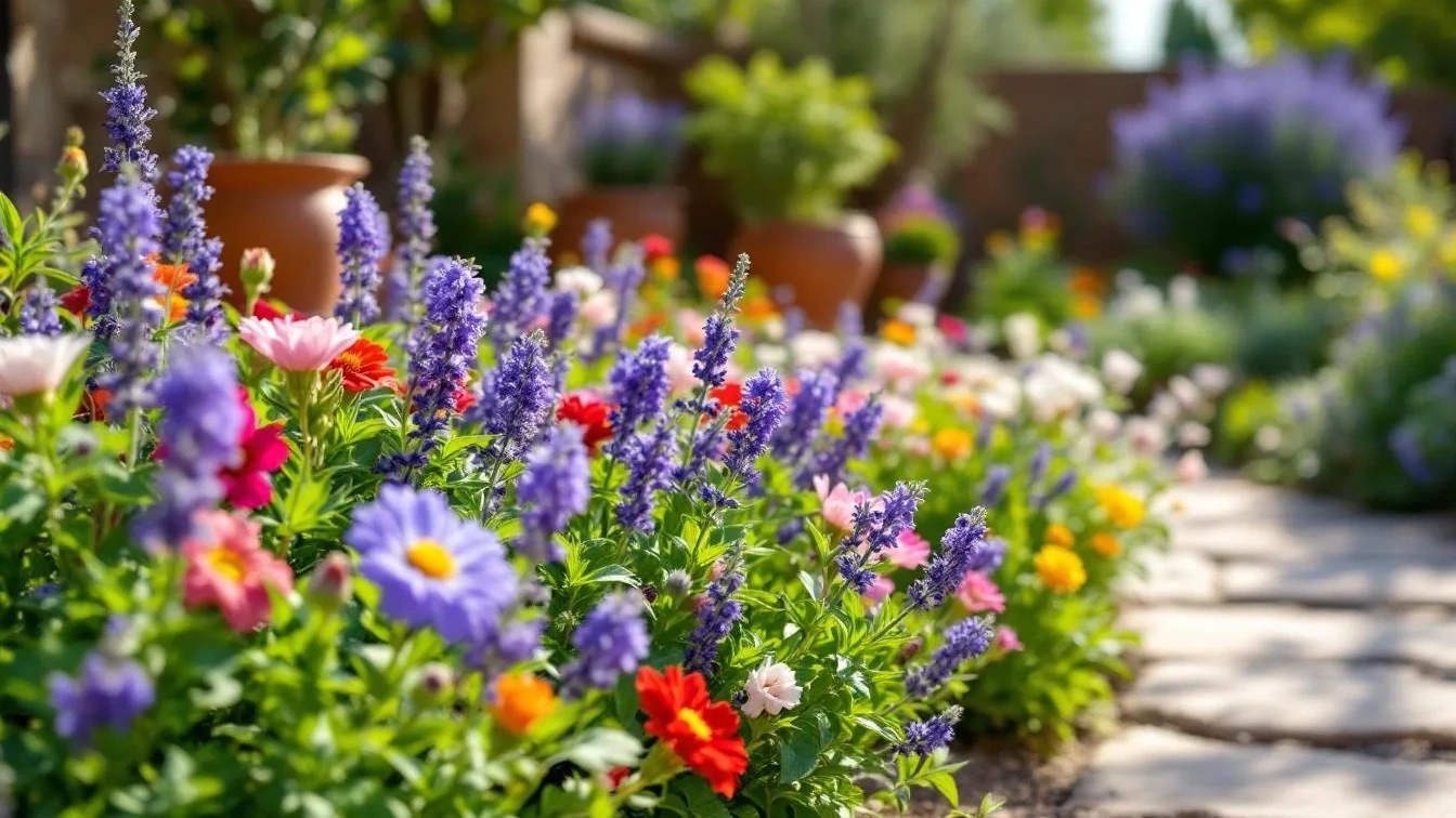 גנן חושף את השיטה שיוצרת גן פרחים מושלם – עם מינימום תחזוקה