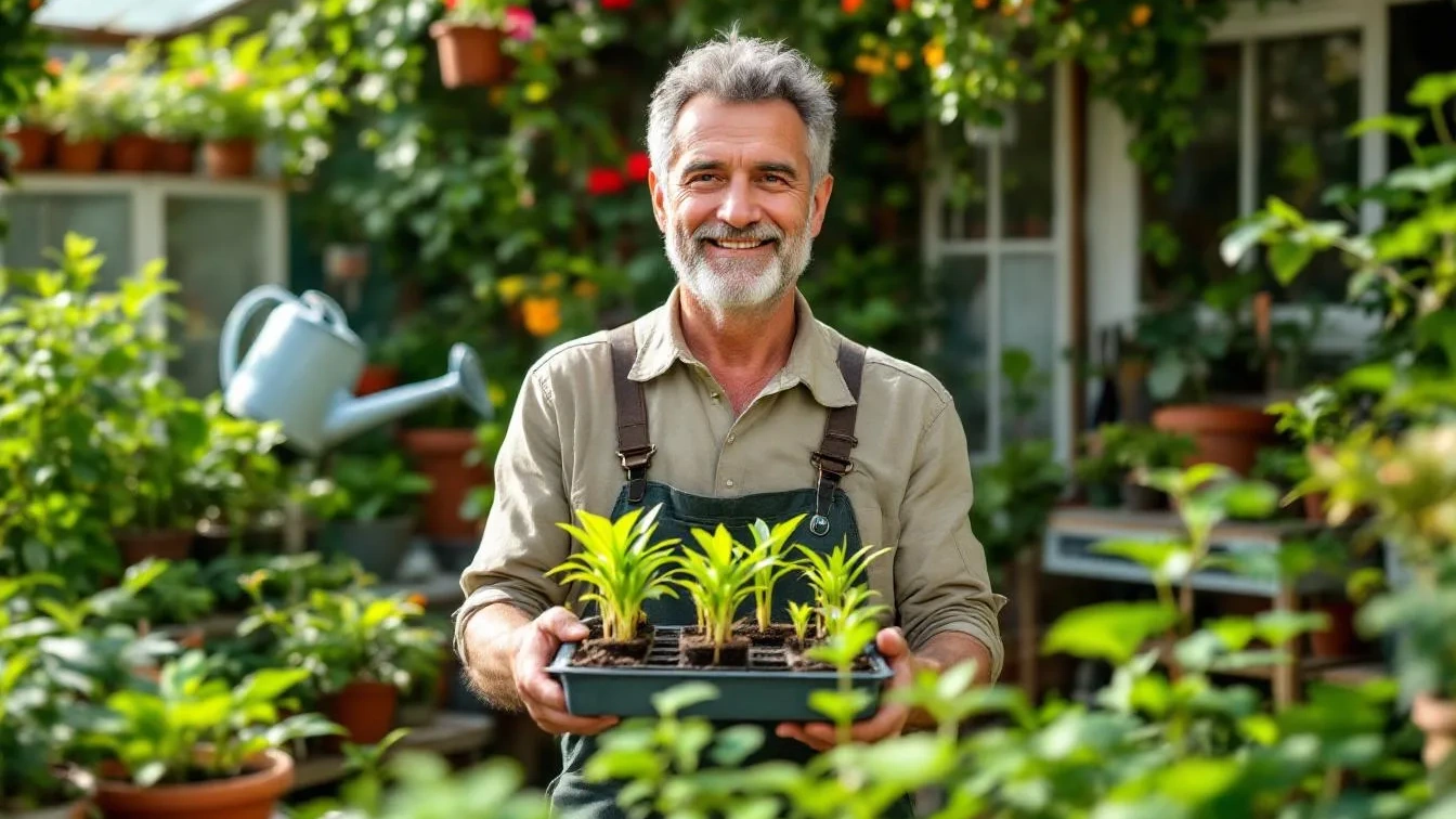 גנן מסביר למה אפריל הוא הזמן האידיאלי להפצת צמחי בית