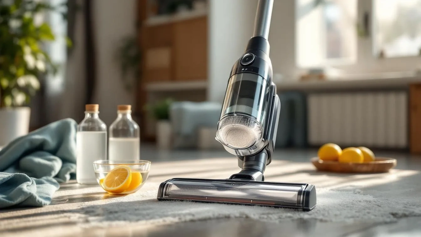 לא מברשת ולא כימיקלים, הטריק הזה מנקה את השואב בצורה מושלמת