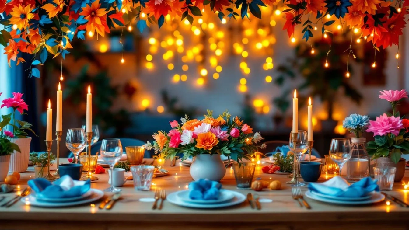 לא צריך כישרון מיוחד, כך תכינו קישוטים מרשימים לאירוע ביתי בקלות