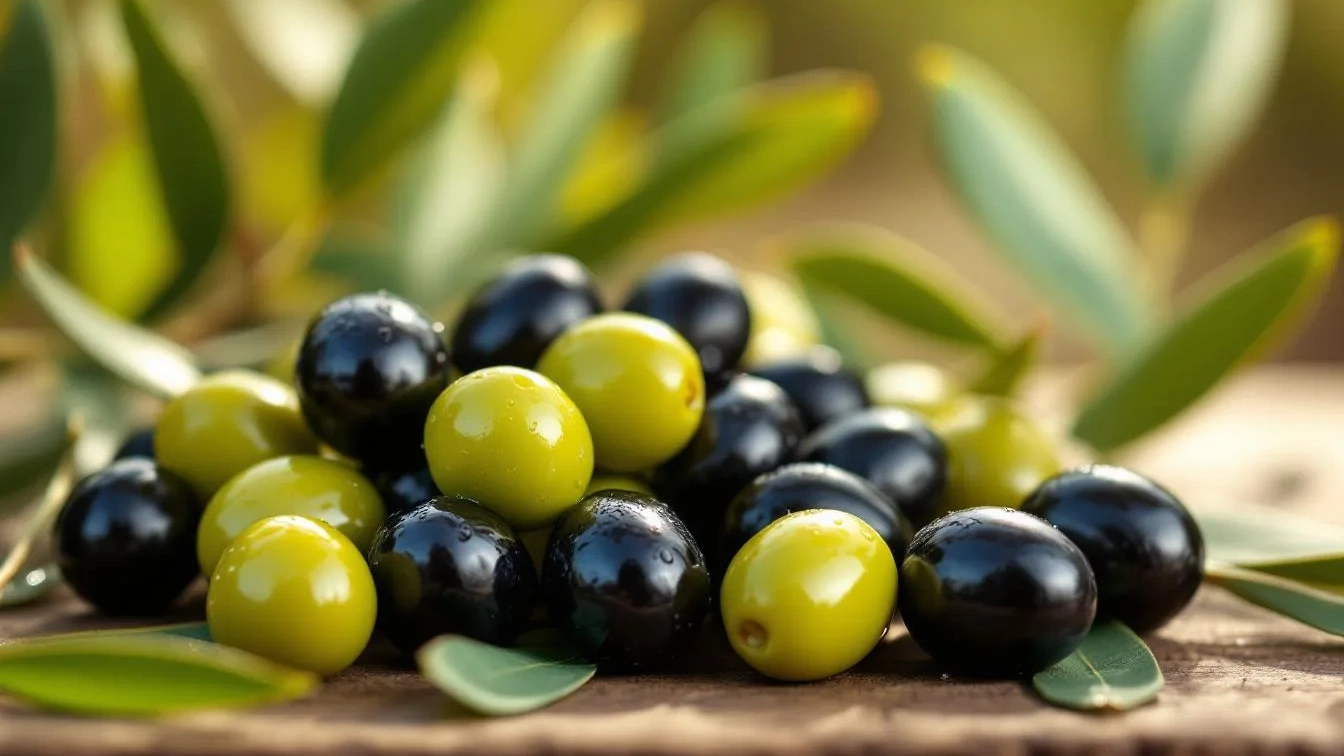 למה הזיתים הירוקים והזיתים השחורים כל כך שונים בטעם