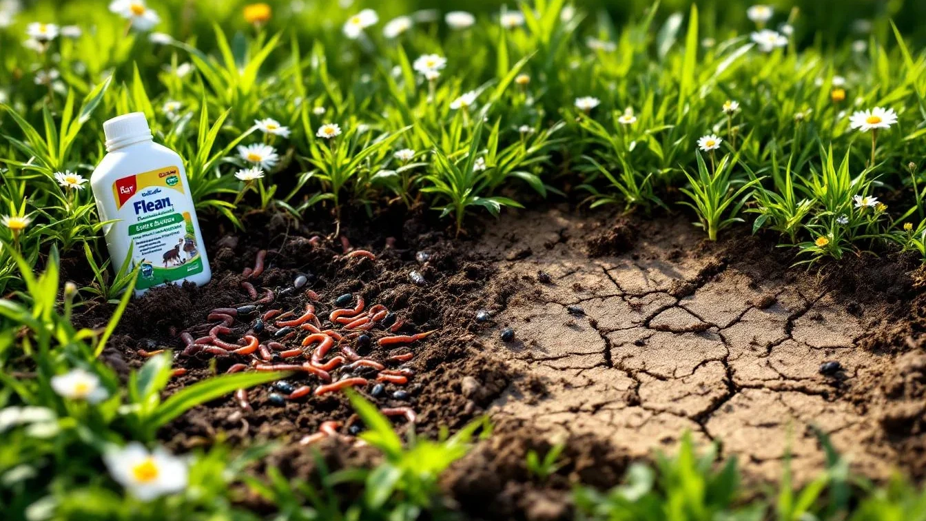 למה הטיפולים נגד פרעושים של חיות המחמד פוגעים בביו-מגוון של הקרקע
