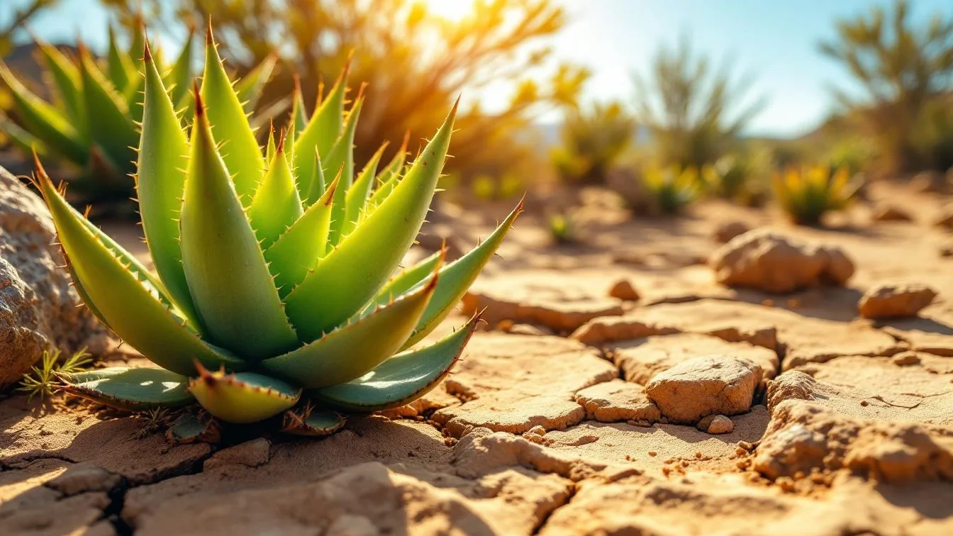 למה הצמחים האפריקאיים שלך שורדים גם בתנאי יובש קיצוניים
