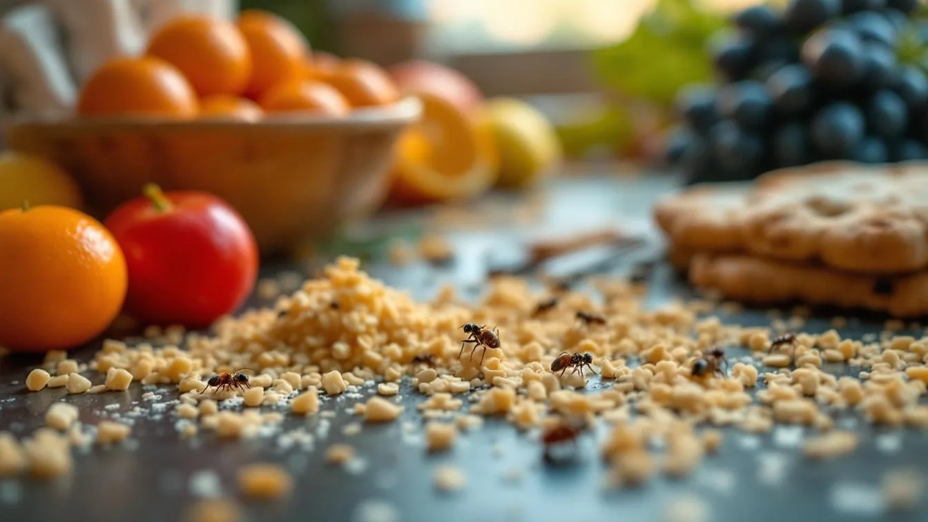 למה יש חרקים באוכל שלך גם כשאתה חושב שהוא נקי