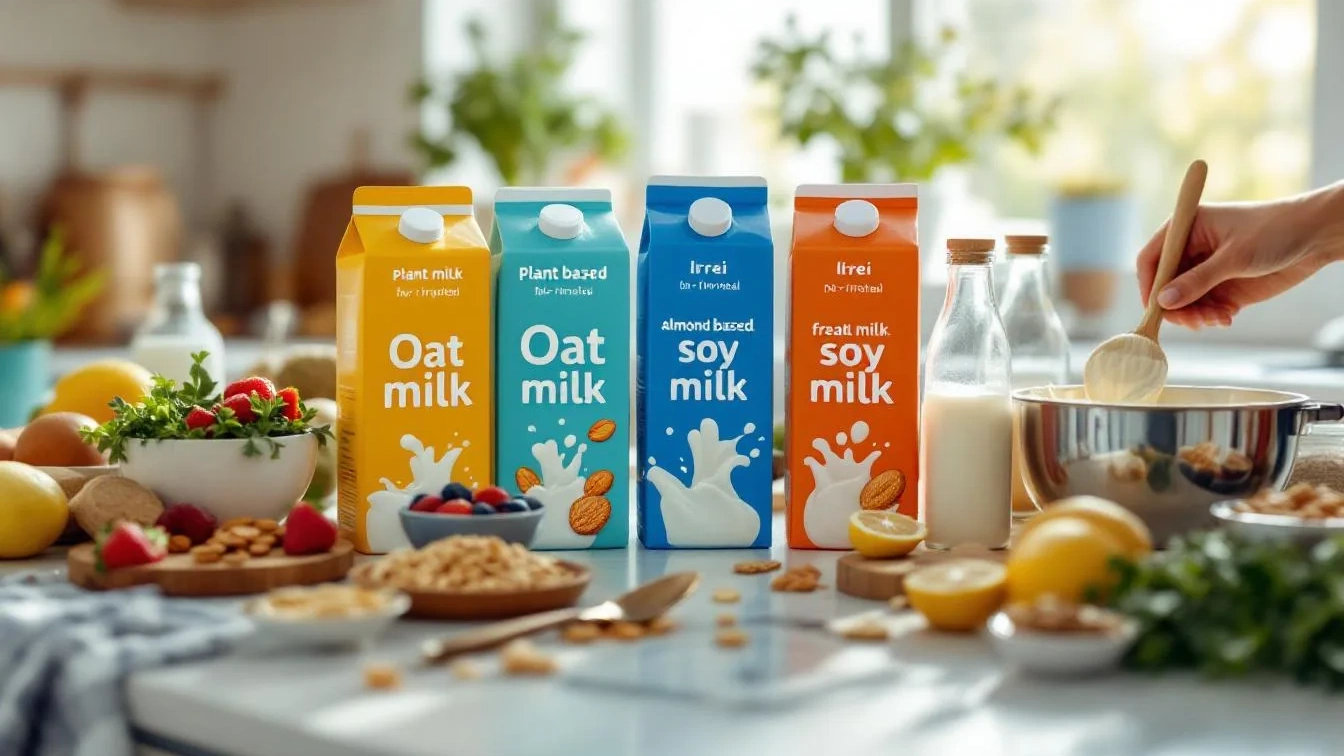 שף מגלה האם אפשר להשתמש בחלב צמחי במקום חלב במתכונים שלך